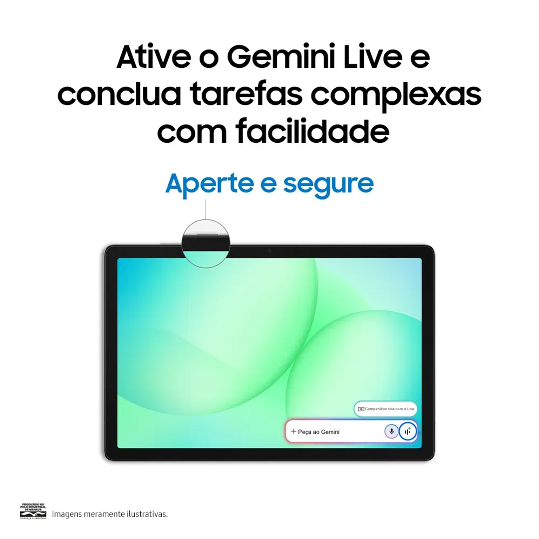 Tablet Samsung Tab A11 Plus Wi-fi 128GB 6GB RAM Tela LCD 11