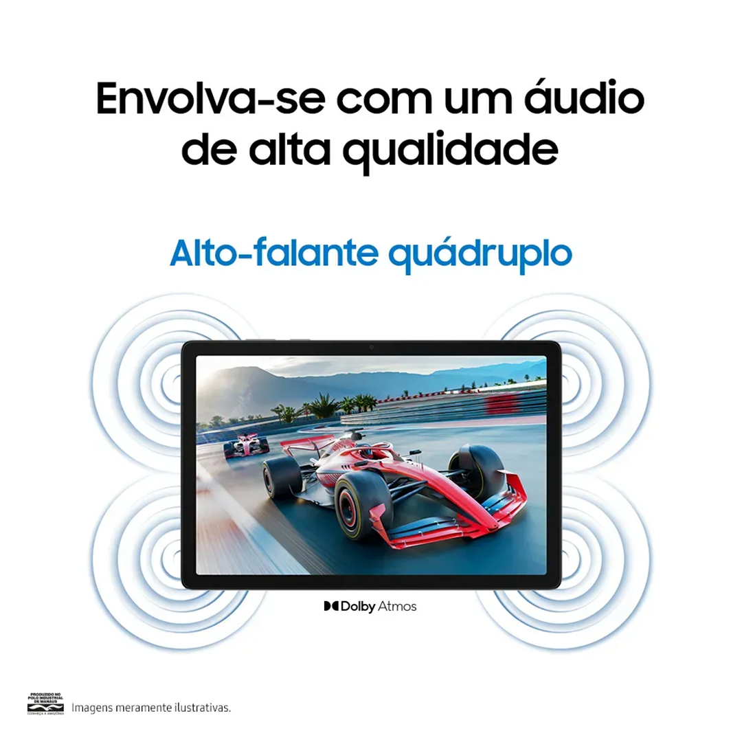 Tablet Samsung Tab A11 Plus Wi-fi 128GB 6GB RAM Tela LCD 11