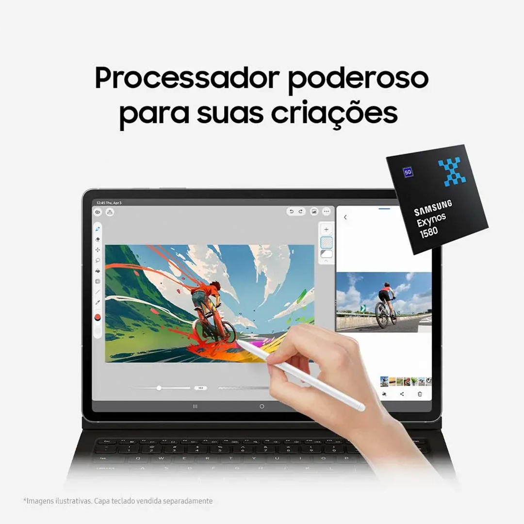 Tablet Samsung Galaxy Tab S10 Fe 128gb 8gb Ram Tela 10.9