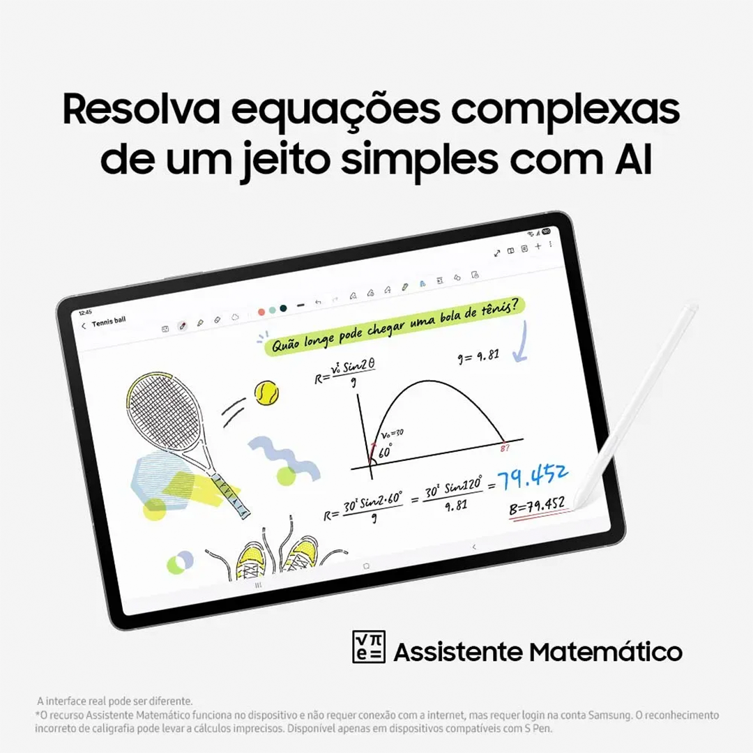 Tablet Samsung Galaxy Tab S10 Fe 128gb 8gb Ram Tela 10.9