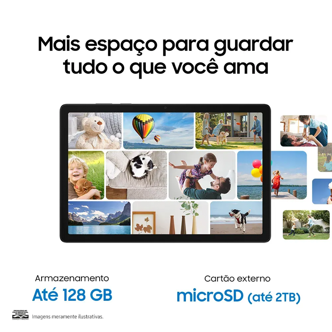 Tablet Samsung Tab A11 Plus Wi-fi 128GB 6GB RAM Tela LCD 11