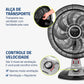 Ventilador Mondial Vtx-40-8p-rp Turbo Preto 8 Pás 40 cm 110v