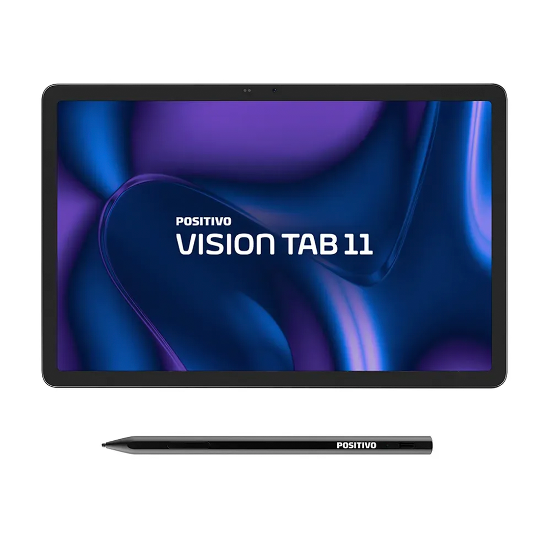 Tablet Positivo Vision Tab 11 4G 4GB RAM 128GB Capa Tela 11