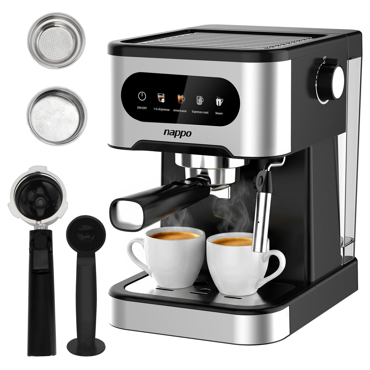 Cafeteira Nappo Expresso NEC-260 8 em 1 Multicápsulas 1350W