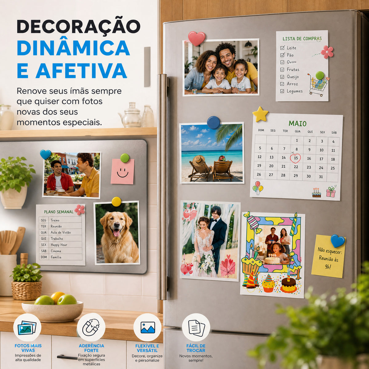 Papel Fotográfico Premium NELKO Magnético 20 folhas