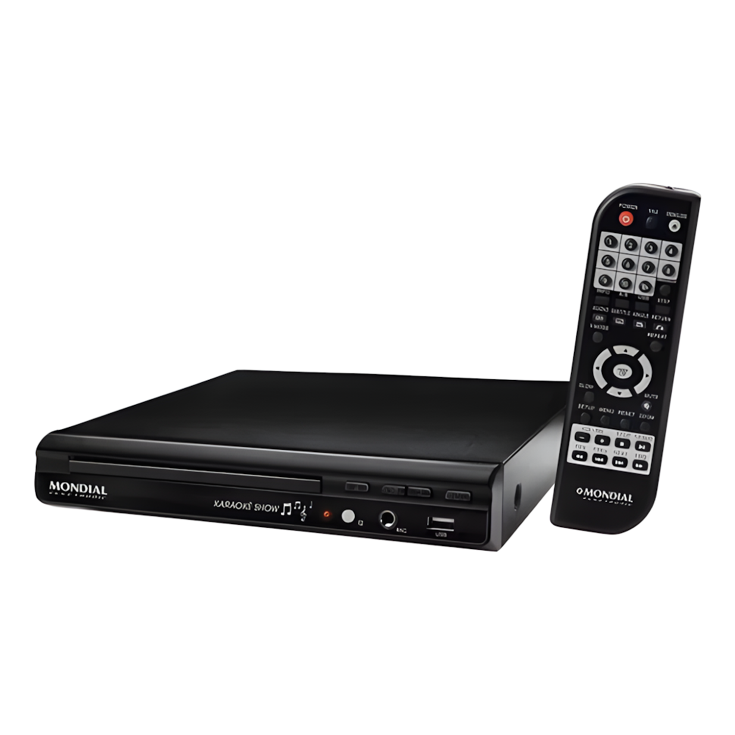 DVD Player Mondial D 20 com Função Karaokê e USB Bivolt