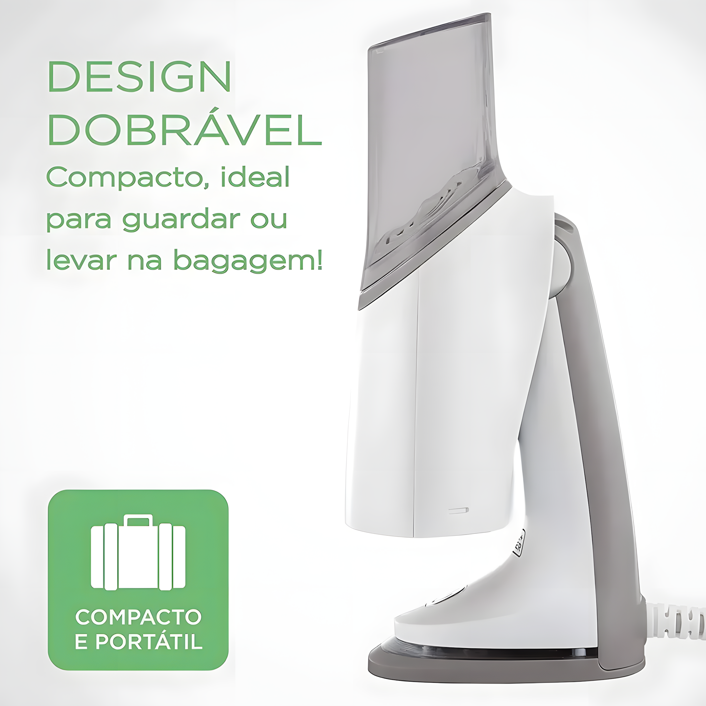Ferro Vaporizador Portátil 3 em 1 Black+Decker BDV3000 1200W