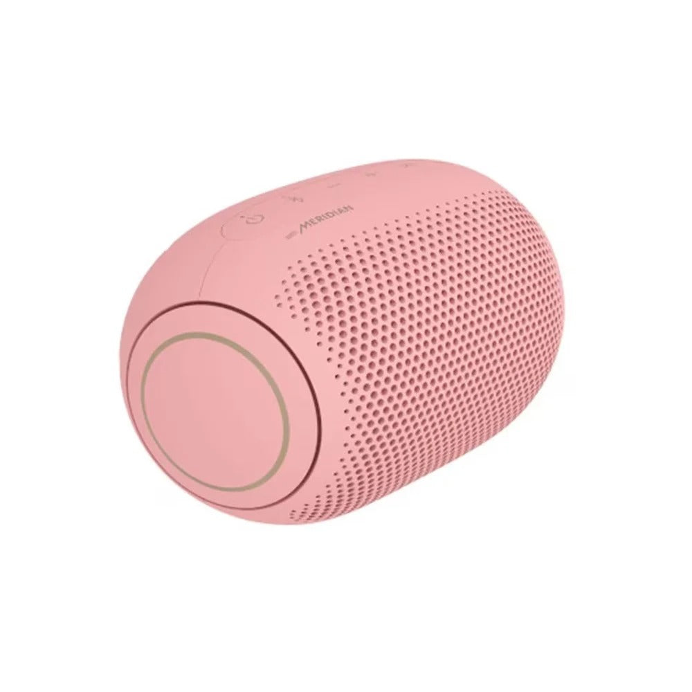 Caixa de Som Portatil Bluetooth LG Xboom GO PL2 Meridian Rosa