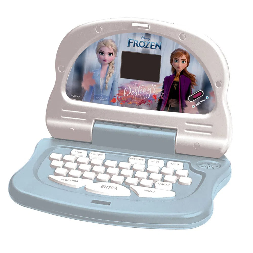 Laptop Infantil Para Crianças Bilíngue Frozen 8306 Candide