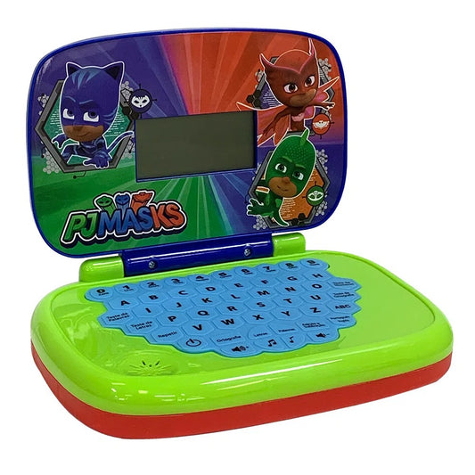 Laptop Infantil Bilíngue Pjmasks Colorido Candide 1733