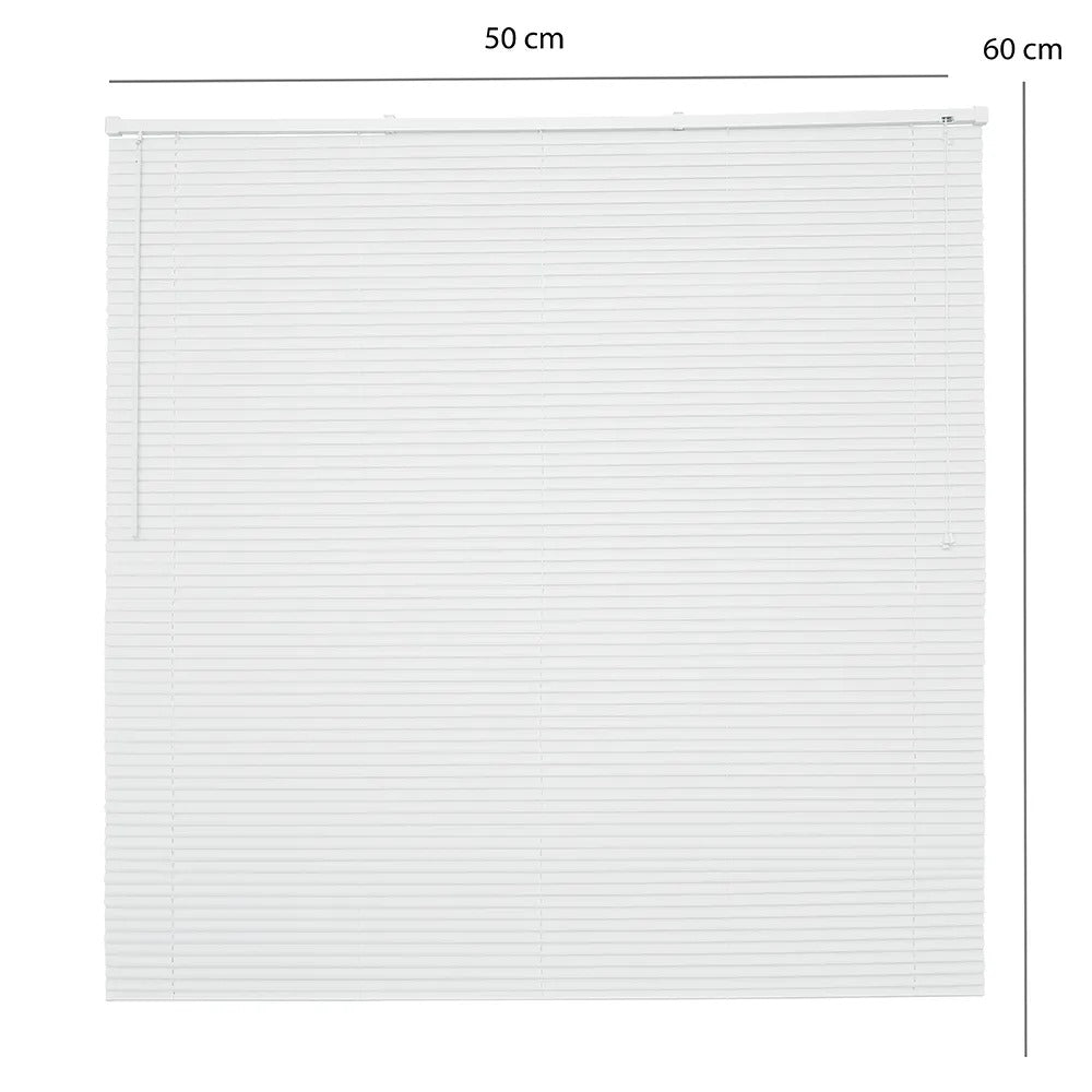 Cortina Persiana Horizontal Evolux PVC 25 mm 50x60 cm