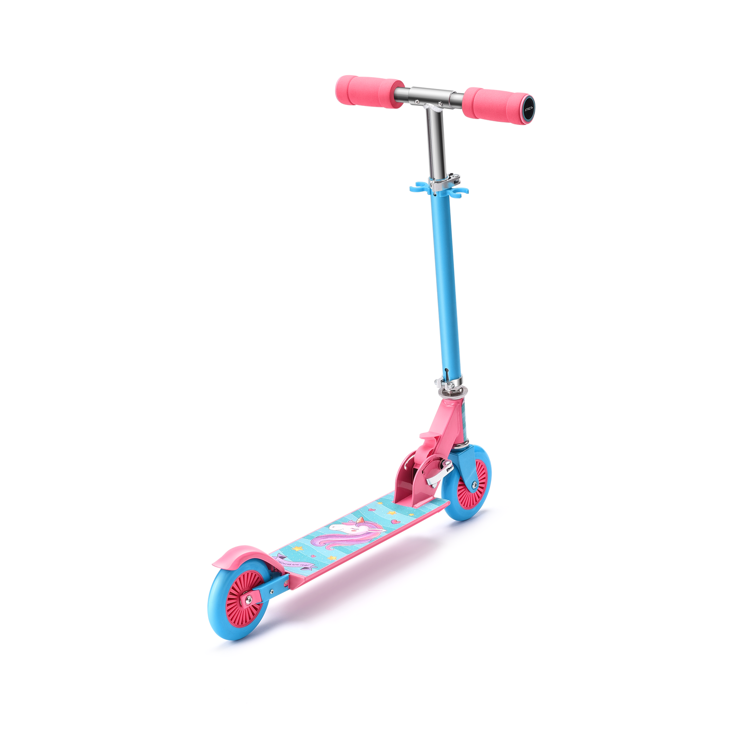 Patinete 2 Rodas Unicorn Atrio  Rosa Suporta 50 Kgs Es270