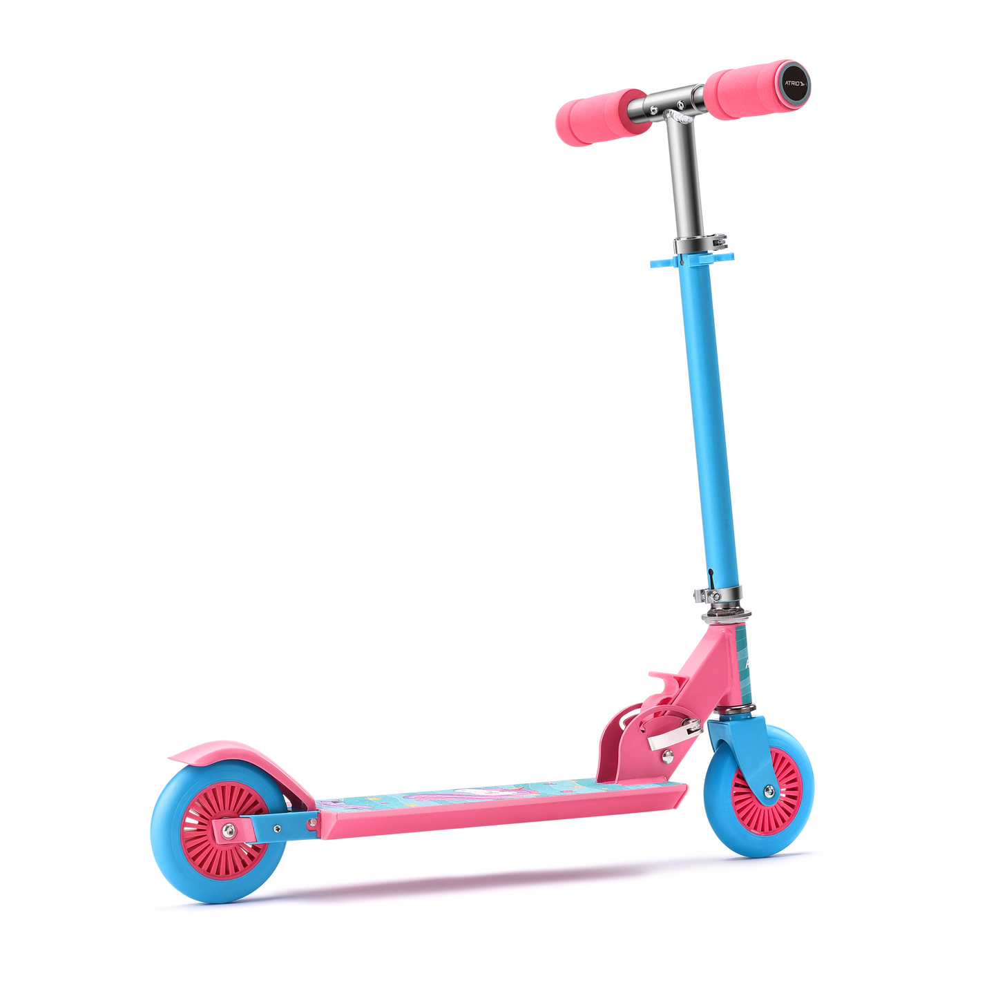 Patinete 2 Rodas Unicorn Atrio  Rosa Suporta 50 Kgs Es270